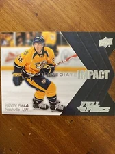 15-16 UD Full Force Hockey RC Immediate Impact II-KF Kevin Fiala