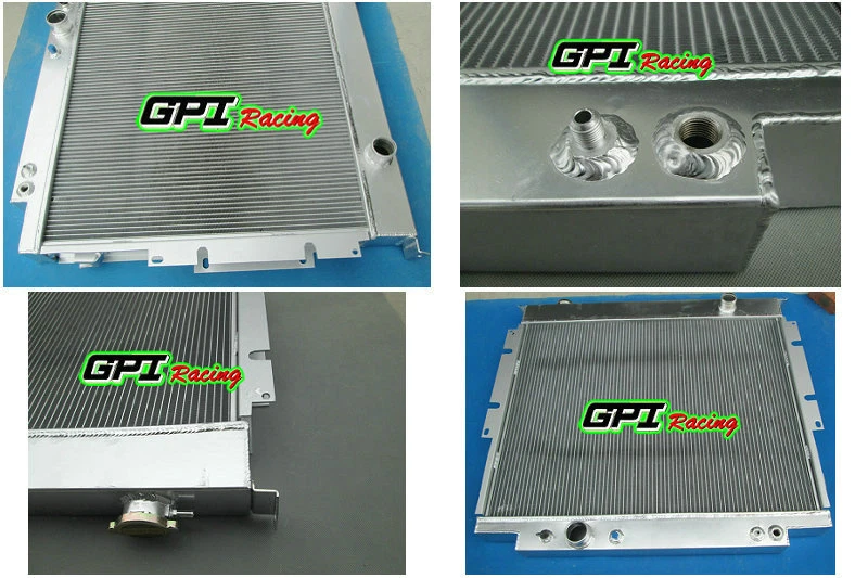Radiador de aluminio 3 filas para camionetas Ford F-250/350 1983-1994 6,9/7,3 V8 1993 Foto 2 de 4