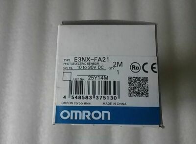 1PC New Omron E3NX-FA21 Photoelectric Sensor E3NXFA21 In Box Expedited Shipping
