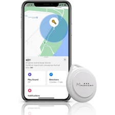 Key Finder Waterproof Tracker Tag orks with Apple Find My (iOS Only) GPS Tracker