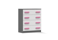 Kommode Sideboard Highboard Kinderzimmer Jugendzimmer  JONAS II 02 80 cm
