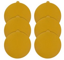 50PCS 6 inch PSA Self Adhesive Sanding Discs 40-800 Grit Orbital DA Sander Paper