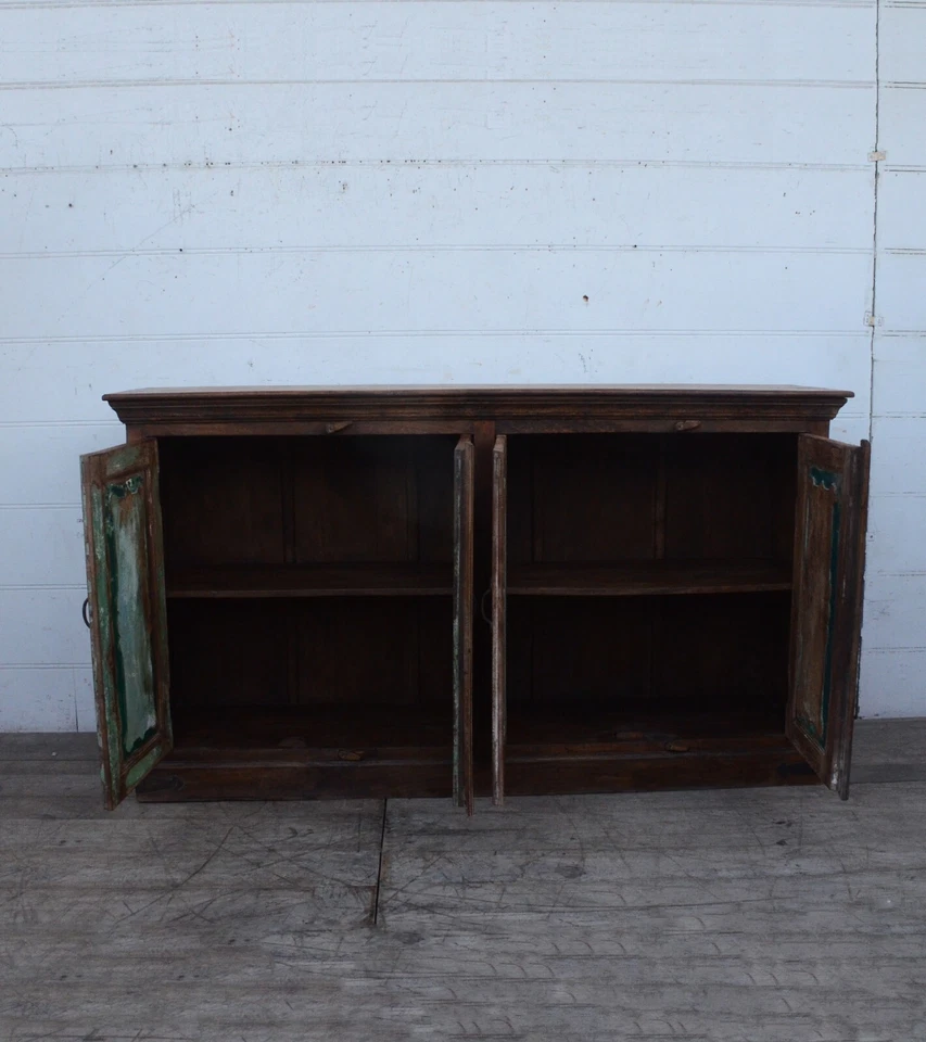 Reclaimed Solid Teak Wood Cabinet, Handcrafted & Extremely - Stunning. - Image 4 of 4