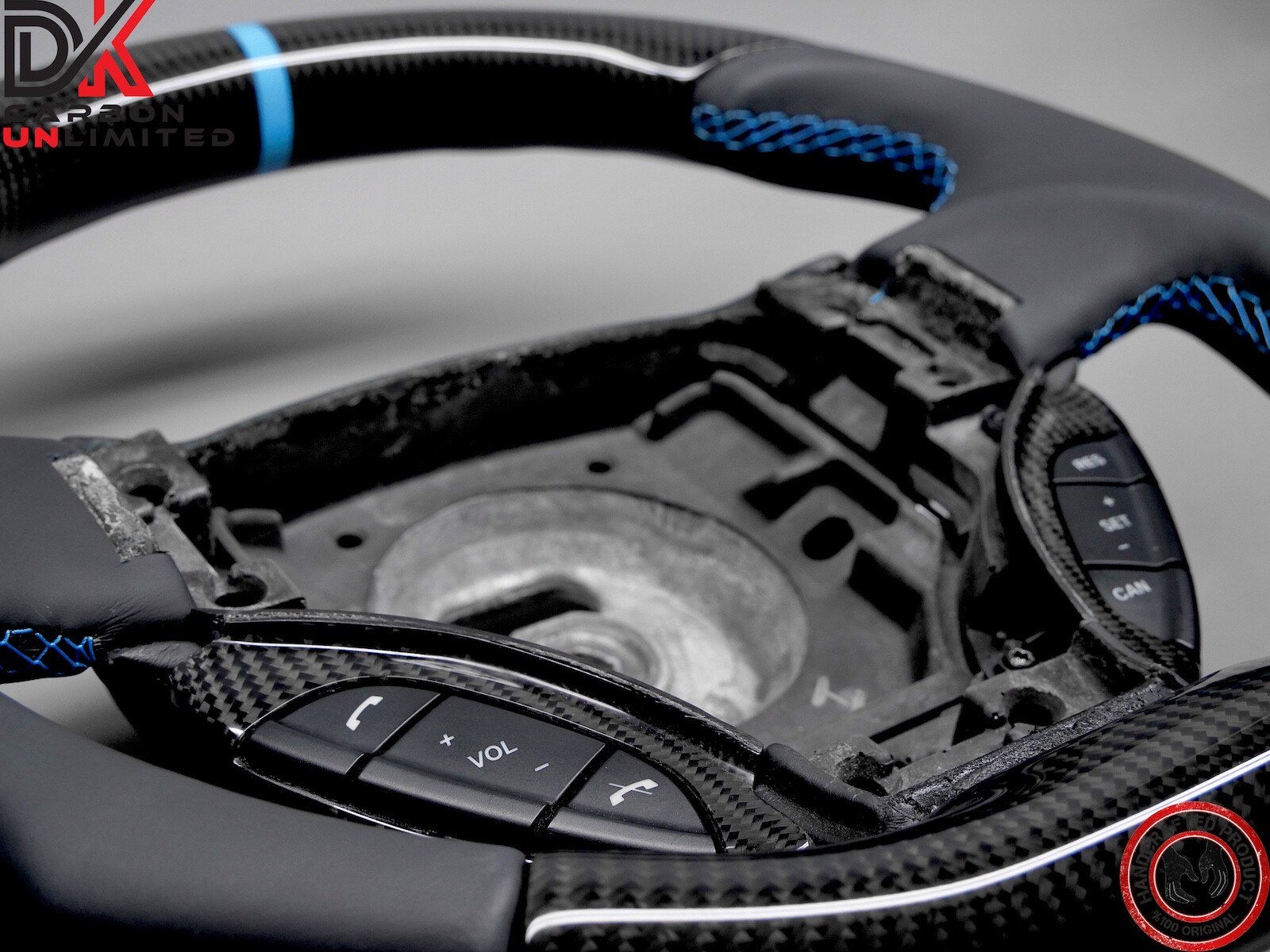 Aston Martin DBS DB9 Rapide Vantage Virage Blue Ring Napa Carbon Steering Wheel