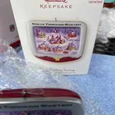 2007 Santa Tracking System Magic Hallmark Keepsake Collectors Ornament