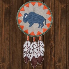 Buffalo Embroidered Patch — Iron On