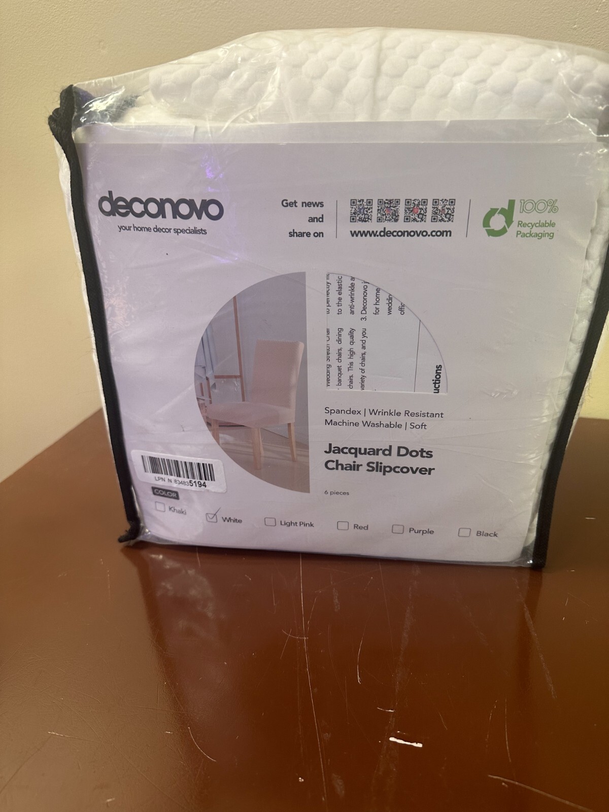 Slipcover 6 Pieces