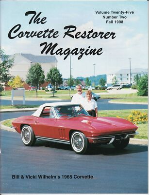 1965 CORVETTE FROM ALBUQUERQUE - ''NCRS'' THE CORVETTE RESTORER VOL.25, 1998 #2