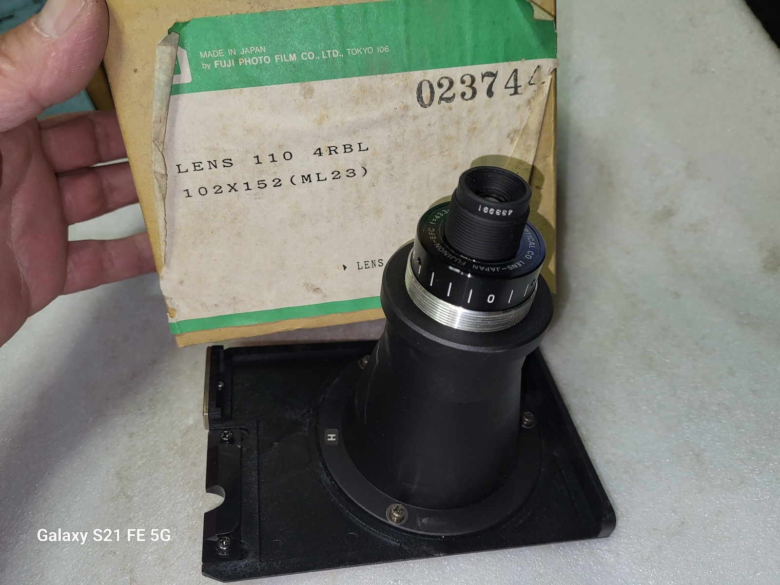 Fuji 110 4RBL Camera Lens in Original Box - Excellent Condition