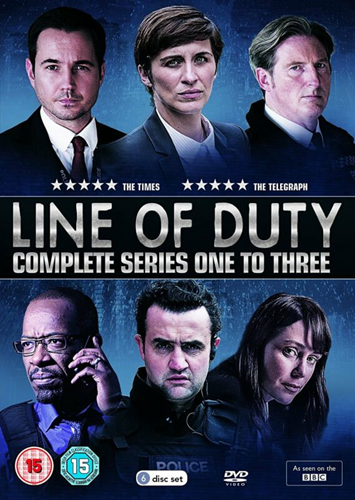 Line Of Duty: Series 1-3 DVD TV Shows (2016) Adrian Dunbar New Amazing Value