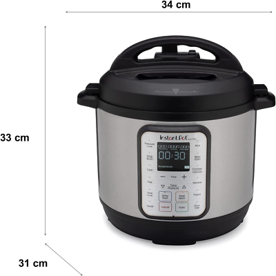 Pot 9-In-1 Duo plus 5.7L Electric Pressure Cooker. 13 Smart