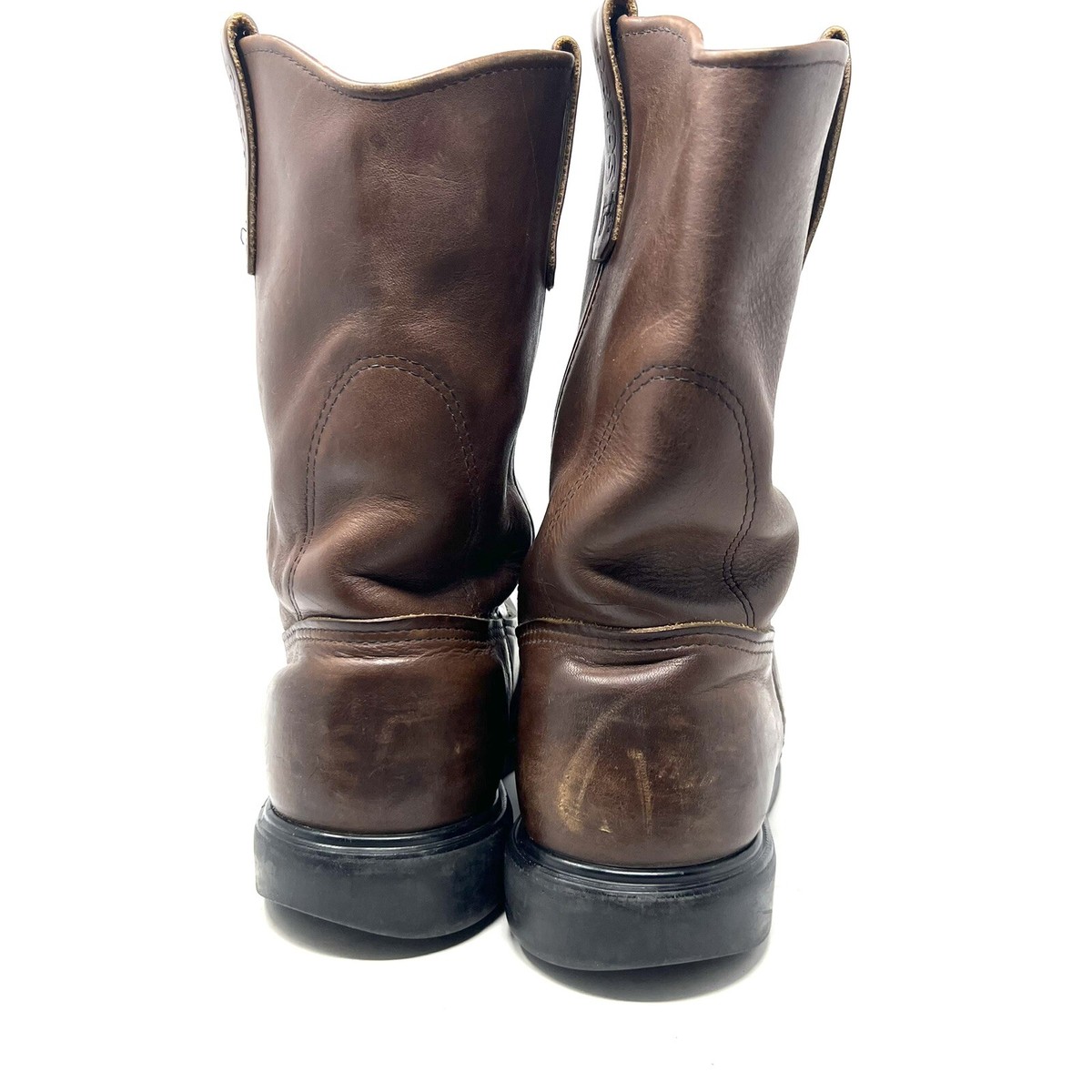 RED WING 2231 BROWN LEATHER STEEL TOE PECOS WORK MENS 10D