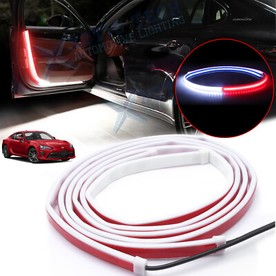 For Toyota Camry 86 Door Opening Welcome Strip LED Flashing Light Anti-collision