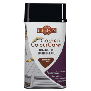 Liberon Garden ColourCare Decorative Furniture Oil Mid Brown - 500ml | eBay