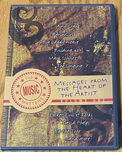 Messages From The Heart of The Artist Volume One The Music Matters DVD - Picture 1 of 3