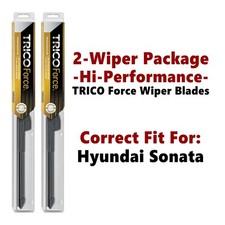 Hi-Performance 2-pk Wipers fits 2011+ Hyundai Sonata - 25260/180