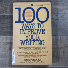 One Hundred Ways to Improve Your Writing by G...