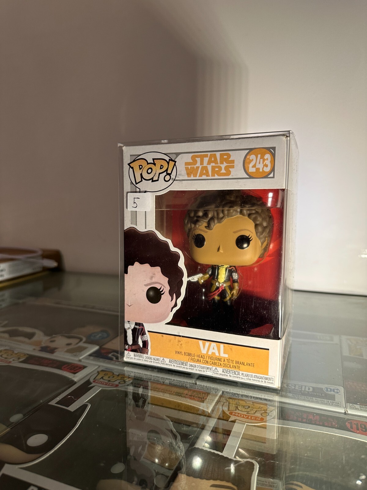 Funko Pop! | Solo: A Star Wars Story | Val 243 | Figura Con Protector Pop