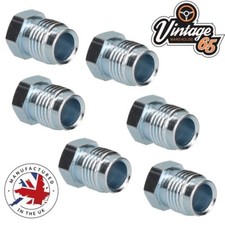 1/2" x 20 UNF Short Male Brake Pipe Fittings Unions Brake Fuel Pipe 5/16" x 6
