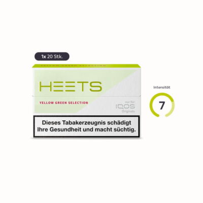 Heets Tabaksticks Yellow Green Selection