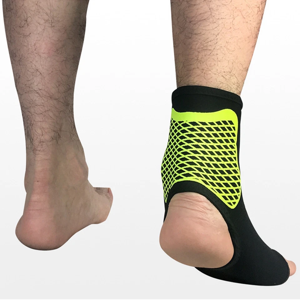 2 PCS Sport Ankle Foot Protection Gear Basketball Football Running Support Brace - Image 3 of 4
