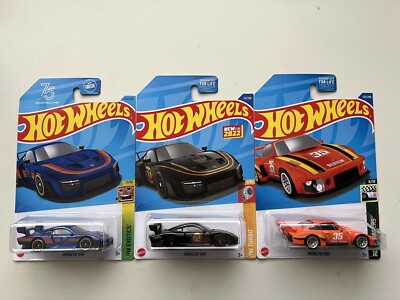 Hot Wheels Exotic, Turbo, Retro Racers Porsche 935, Lot Of 3