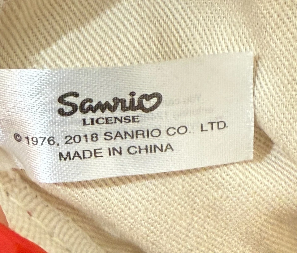 Bolsa de ombro feminina Hello Kitty de lona genuína Sanrio - Imagem 3 de 4