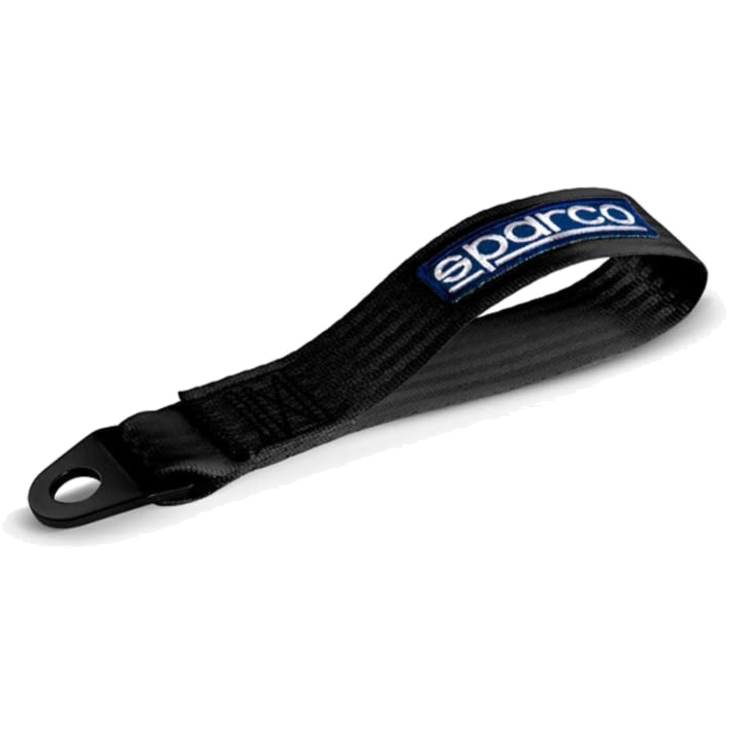 Sangle de remorquage Sparco noir pour éviter les pannes sur circuit