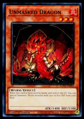 Egyptian God Deck: Obelisk the Tormentor #EGO1-EN016 Unmasked Dragon