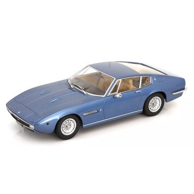 MASERATI GHIBLI COUPE' 1969 METALLIC BLUE 1:18 Kk Scale Auto Stradali -D- Neues 