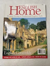 English home. October 2002. Beautiful homes of the English Cotswolds