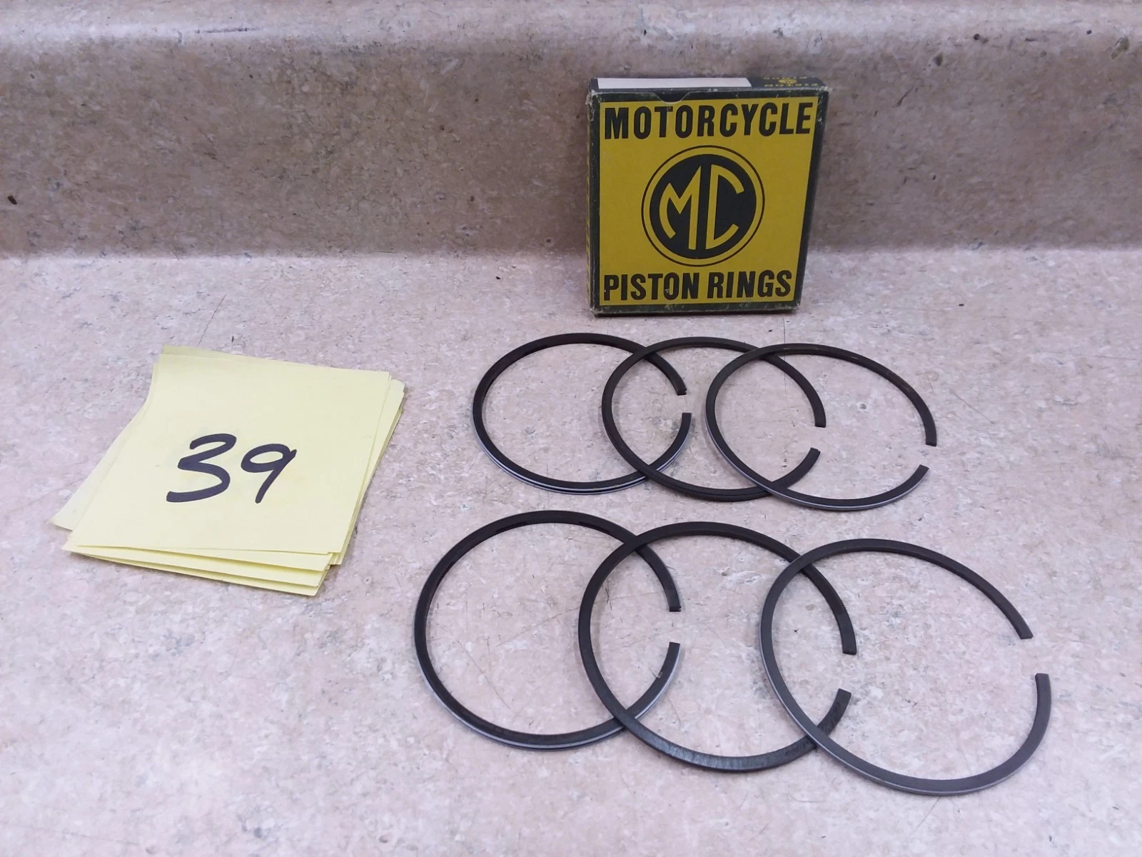 Honda CB450 CL450 Oversize Piston Ring Kit Set +0.50mm 1969-74 NEW #39 ANX-B241