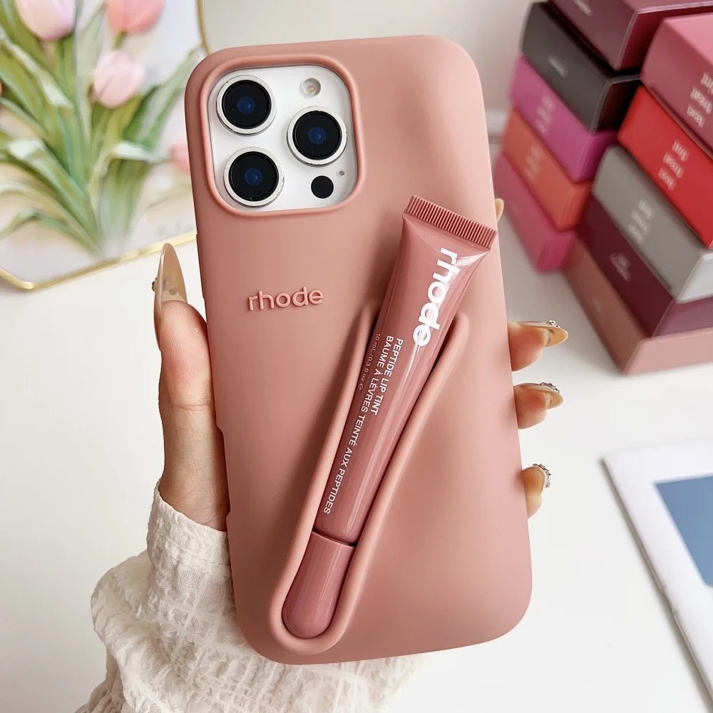 専用rhode Lip Case iPhone 14/15用　リップ付き lip case | rhode skin