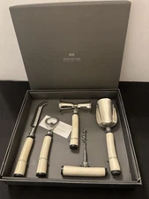 Restoration Hardware RH Natural White 5 Piece Bar Tool Set