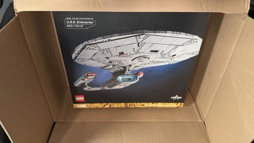 LEGO Star Trek USS ENTERPRISE NCC 1701D NEW NEVER REMOVED FROM SHIPPING BOX