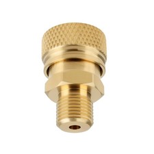 1/8 BSPP Male Thread Quick-Disconnect Plug Adapter 8MM Brass Quick Connect Fe...