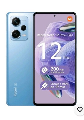 XIAOMI Redmi Note 12 Pro+ 5G 256GB Blau Smartphone WIE NEU, Ratenzahlung Klarna 
