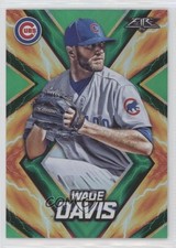2017 Topps Fire Green 19/199 Wade Davis #85 kc3