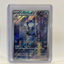 Pokémon TCG Poliwhirl 176/165 Illustration Rare SV: Scarlet & Violet 151