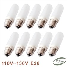 10 Pack 150W Halogen bulb JDD Photo Studio Flash Modeling Light Bulb 110V-130V