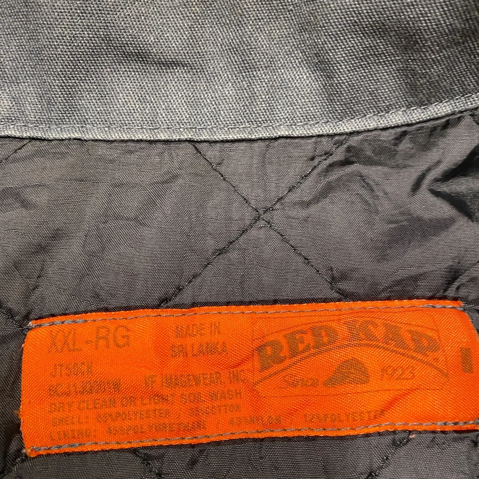 Red Kap Workwear Jacket Men's 2XL Blue Vintage 80's Mechanic - Image 4 of 4