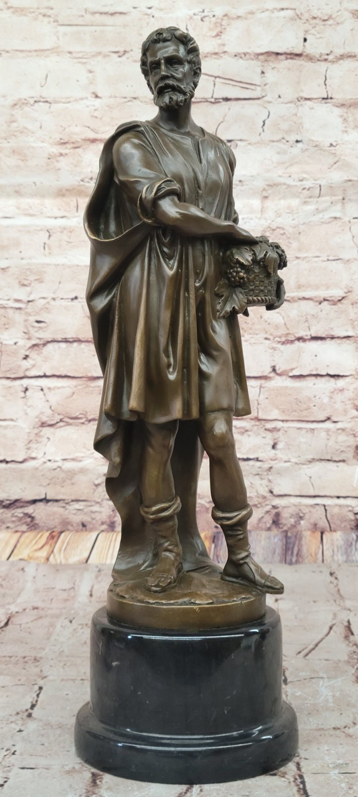 Zegut/Tusey Bronze Sculpture Stunning For Season Male Collectible Figurine