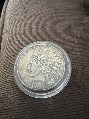 1907 US Mint $10 Gold Indian NGC/ANA Certified Grade MS61 Beautiful