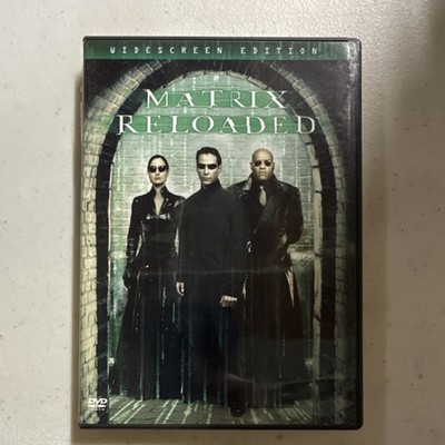 Matrix Reloaded DVD Widescreen Edition Warner Bros Keanu Reeves