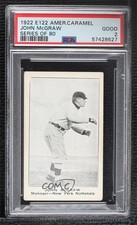 1921-22 American Caramel Series of 80 E121 John McGraw PSA 2 HOF 1q7