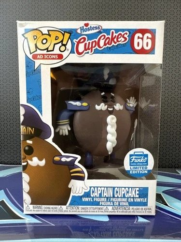 Funko Pop! - Ad Icons Captain Cupcake Funko -  #66 Shop LE NIB B4