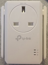 TP-Link TL-WA860RE 300Mbps WiFi Range Extender + UK Plug Socket & Ethernet Port