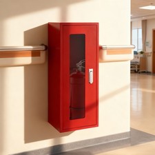 NEW! Wall Mount Fire Extinguisher Cabinet Heavy Duty Fire Extinguisher Holder