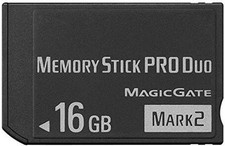 Original Memory Stick Pro Duo 16GB Mark2 PSP1000 2000 3000