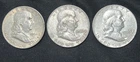 SILVER~1961,62,63 D BEN FRANKLIN HALF $$$~90%Ag~US.COLLECTABLE COIN~ANTIQUE .50c